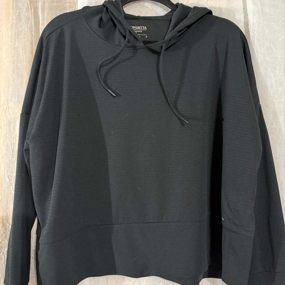Mondetta Performance Black Ottoman Pullover‎ Hoodie